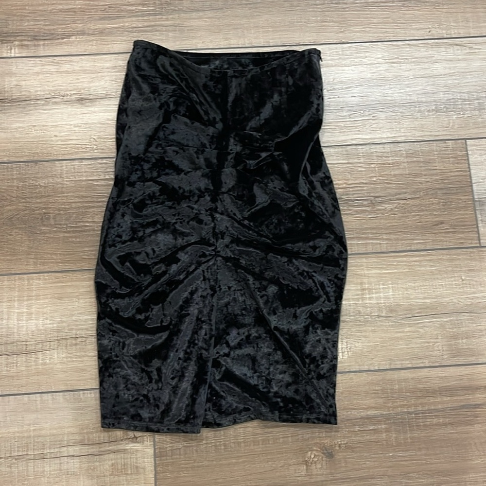 Skirt Elegant Black Velvet Skirt Bolero Paris Size Us 6 or Small